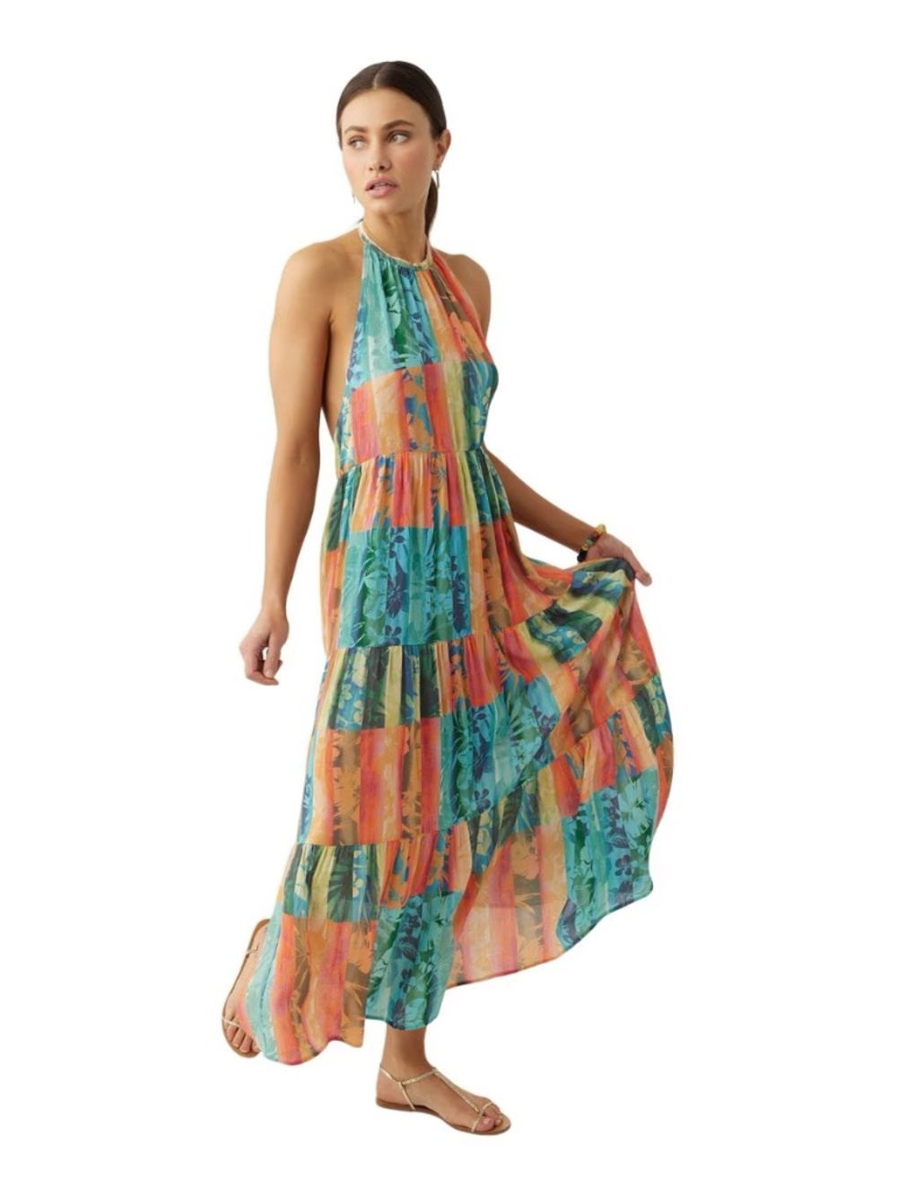 O'Neill Jennifer Woven Maxi Tank Dress - NWOT
